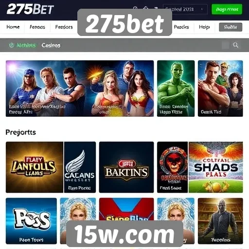 275bet oferece ampla variedade de jogos online